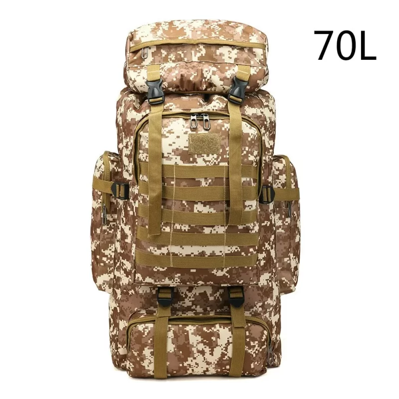 Rilibegan Military Men Travel Backpack Tactical Climbing Outdoor Hiking Camouflage Multifunctional Bag Military Backpack 9